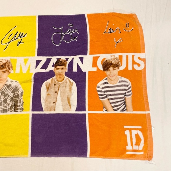 2013 One Direction 1D Beach Towel 29” x 55” Harry Liam Niall Louis Zayn - Picture 5 of 16